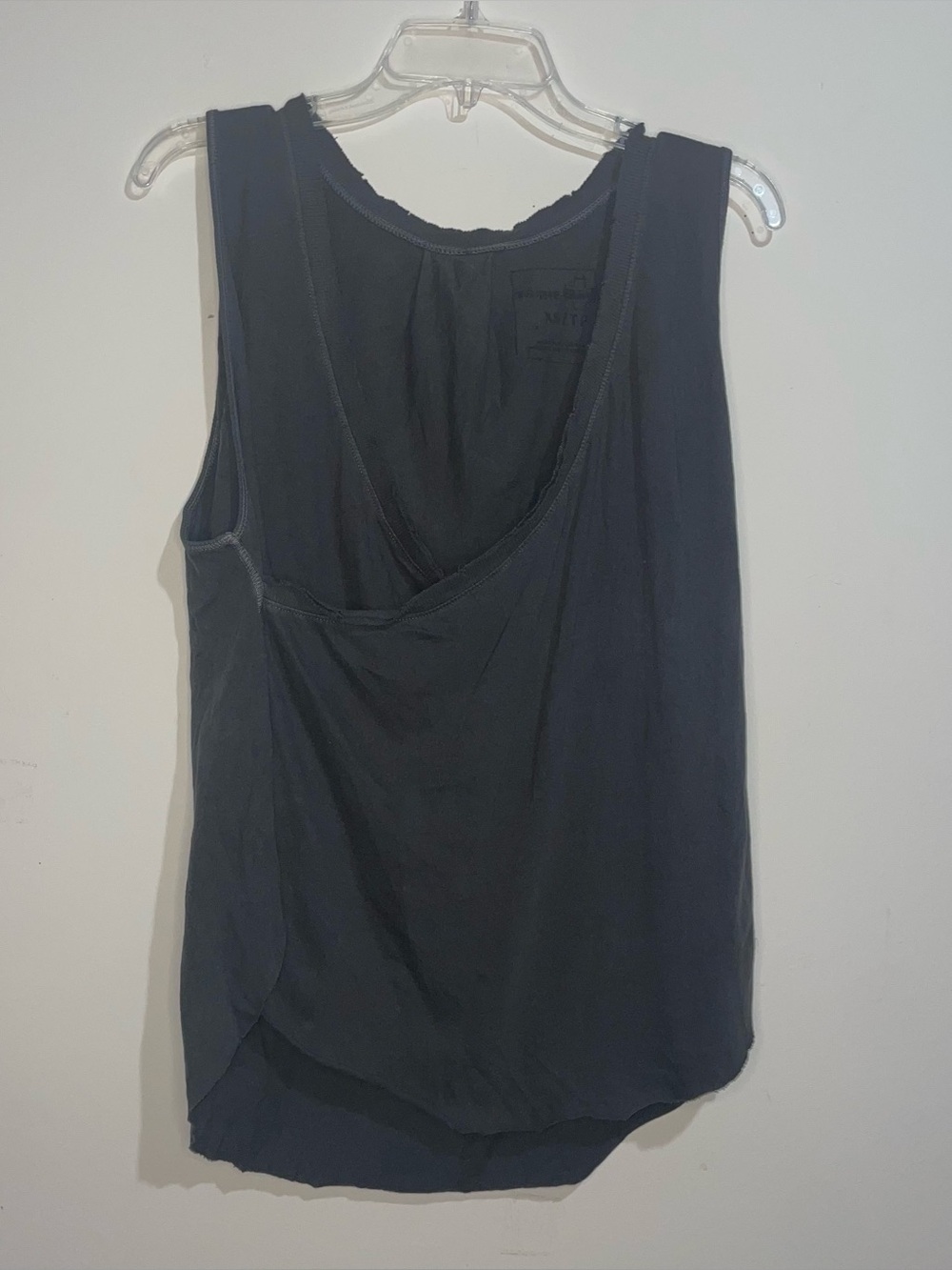 Free People We The Free Black Layered Tank Top Breathable Summer Loose Flowy XS